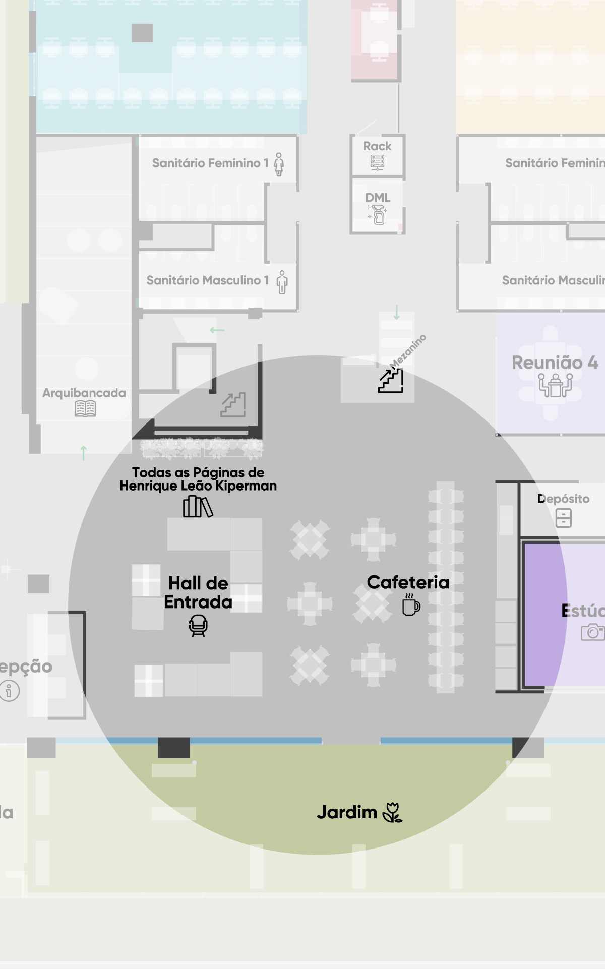Hall e Cafeteria